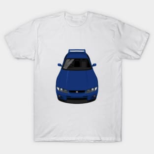 Skyline GTR V Spec R33 - Marina Blue T-Shirt